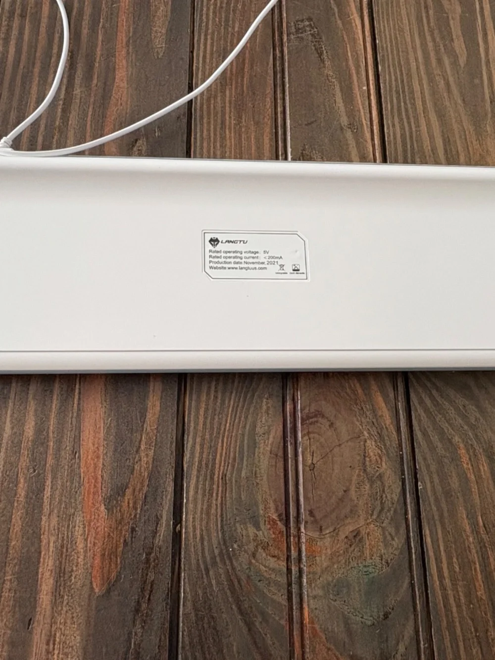 LANGTU Membrane Gaming Keyboard Lights On or Off USB